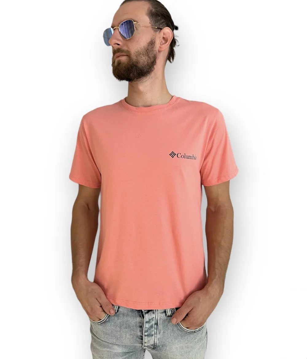 T-shirt αντρικό ροζ
