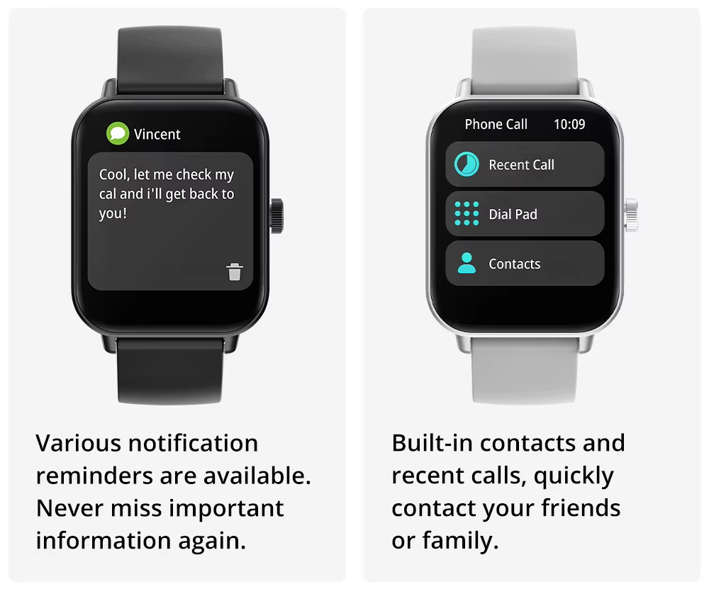 Sa3c6f9c0ec7b45599d32122f534fe584L COLMI P81 Smartwatch - Ασημή - Image 6