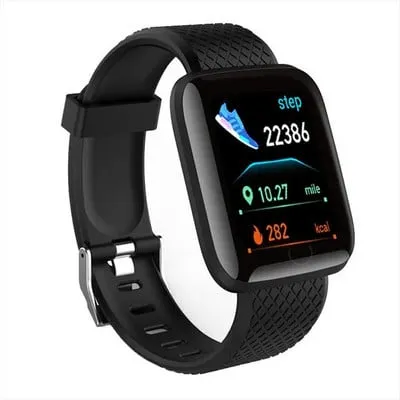Smartwatch 116 Sport – Βηματομετρητής, Bluetooth & Ειδοποιήσεις (iOS & Android)