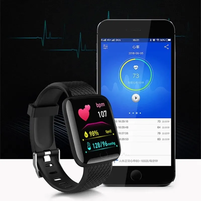 800x800_6602d138348fc Smartwatch 116 Sport – Βηματομετρητής, Bluetooth & Ειδοποιήσεις (iOS & Android) - Image 5