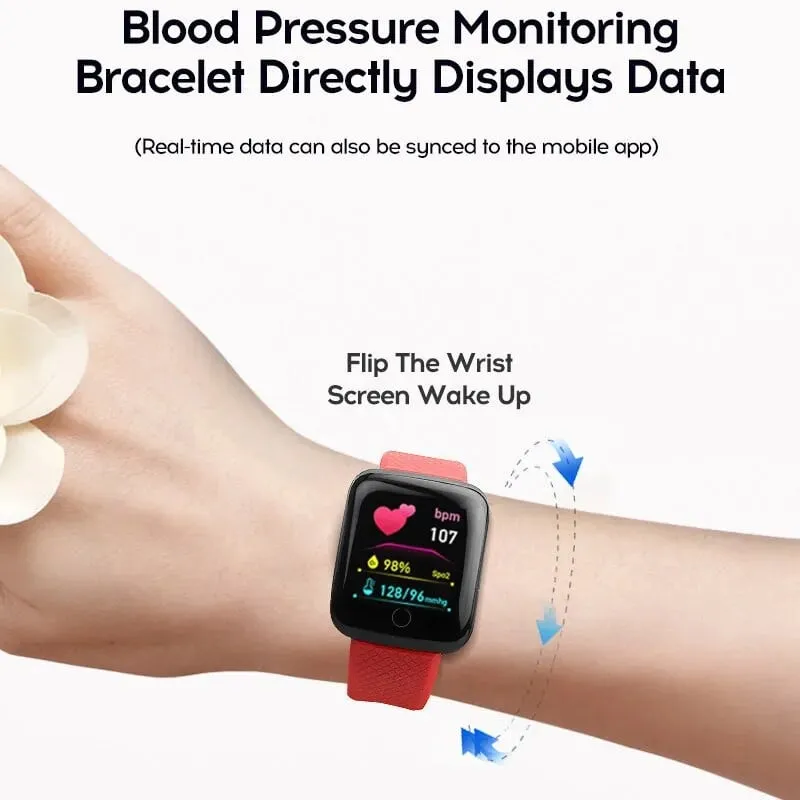 800x800_6602d13927410 Smartwatch 116 Sport – Βηματομετρητής, Bluetooth & Ειδοποιήσεις (iOS & Android) - Image 4